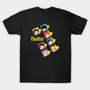 Chibi Bangtan Members Butter T-Shirt